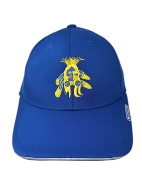 OGIO Endurance West Minico Warriors Blue Baseball Cap Hat Size M Stretch Fit